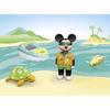PLAYMOBIL Junior 71707 Mickey avec bateau, Flotte dans l'eau, Jouet pour le bain, Junior &amp; Disney, Des 12 mois
