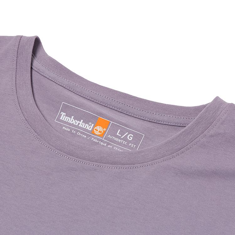 Timberland T Shirt Men's Light Purple A5RMMEG7