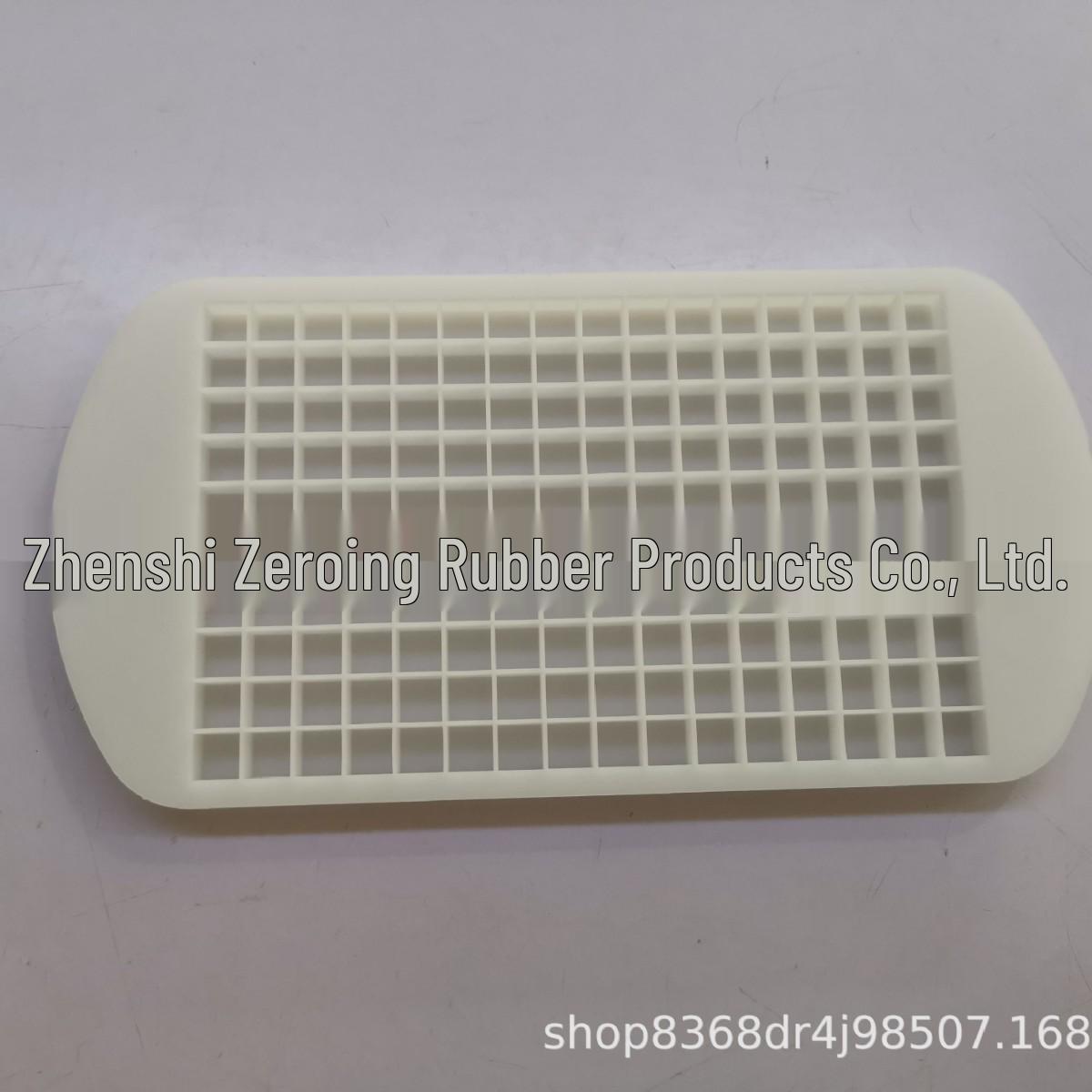 In-Stock Silicone Ice Cube Tray – 160 Small Square Grids for Crushed Ice чистый