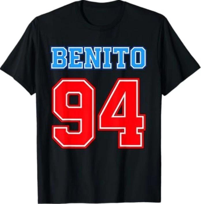 Team Benito 94 Jersey Number 94 Benito Team T-Shirt 4XL