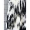 Winter Women's Imitation Fur Coat Fluffy Beach Wool Jacquard Colored Extended Suit Collar Jacket