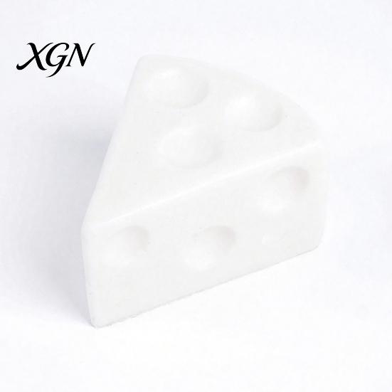 Cheese Stress Balls Realistic Relief Toy, Triangle Square Squeeze Office Desk Toys Slow Rebound Sensory Toy for Anxiety Reduction Pinch