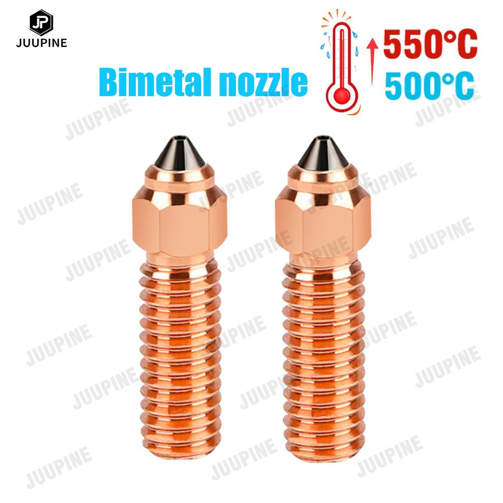 For Creality Ender 3 V3 KE K1/k1 Max Nozzle CR-M4 Nozzles Hardened Steel  Brass Copper plated For Anycubic Kobra/Vyper 3D Nozzle