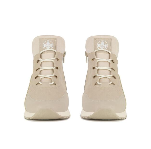 Rieker X8083-60 Beige Ankle Boots