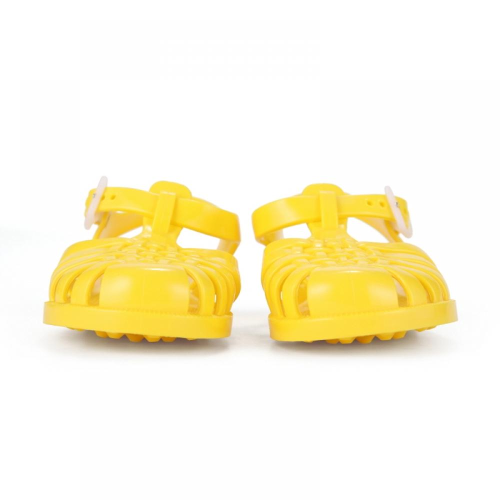 Meduse Sun 201 Jaune June Yellow Kids Kids Jelly Shoes Sandals
