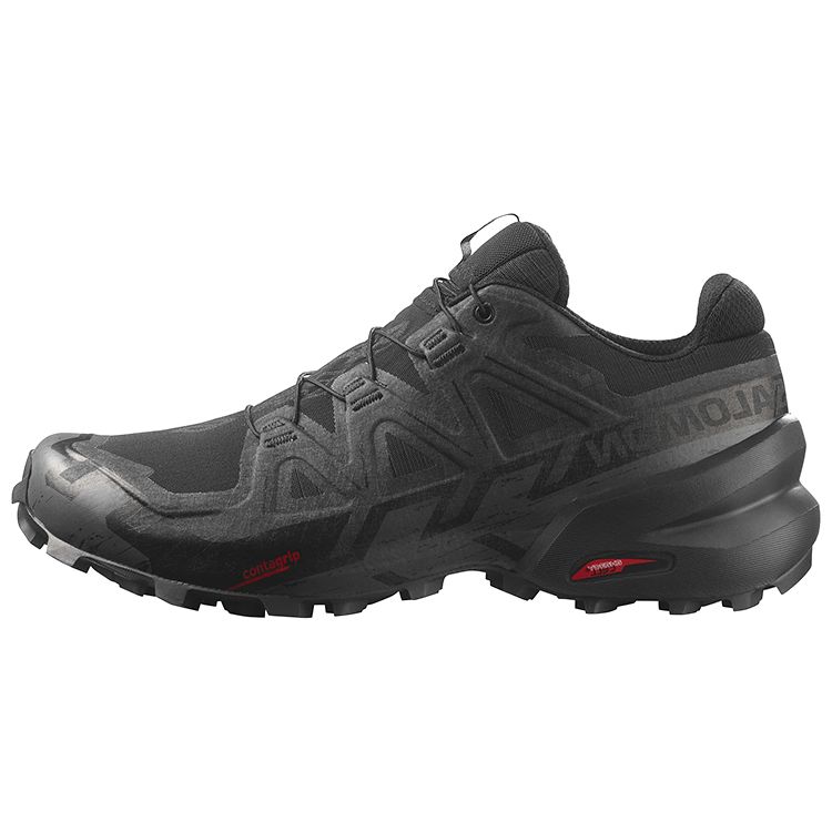 

SALOMON Speedcross 6 Gtx Fabric Leather Low Outdoor Functional Shoes Men Shoes Black 417386 44