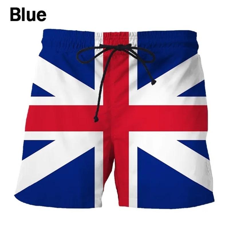 3D-Druck Nationale Flagge Grafik Badeshorts für Herren Sommer Lustig Lässig Boardshorts Badebekleidung Schnelltrocknend Herren Badehosen