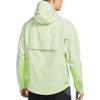 Nike Windbreaker Jackets Men's Light Neon Green Hooded Moderate FZ1085-701