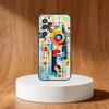 W-Wassily K-Kandinsky Art Phone Case For Samsung S25,S24,S21,S22,S23,S30,Ultra,S20,Plus,Fe,Note,10,9,5G Black Cover