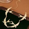 Women Ins Collarbone Chain Birds Necklace Jewelry Accessories