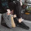 Spring new street men's shoes versatile sports and leisure shoes, black, gray