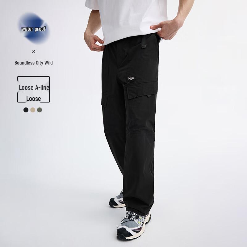 NVG·YOUNG Men's Straight-Leg Loose Fit Cargo Pants