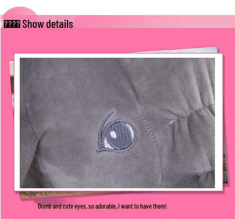 Adorable Elephant Plush Pillow - Children's Sleeping Toy & Gift