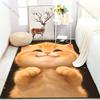 Soft and Cute Cat Pattern Carpet for Bedroom Living Room Bedside Sofa Floor Mat Modern Home Decor Area Rug Luxury Gift for Kids