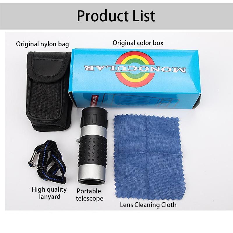 Monocular Telescope / Rangefinder Telescope / Carry Coordinate / Night Vision Binocular For Outdoor Golf Camping