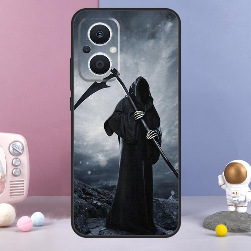 

Death Grim Reaper Skull Funda For OPPO Reno 8 Lite 11F 12F 13F 14F 10 11 12 13 14 Pro OPPO Find X9 X5 X6 X8 Pro Case OPPO Reno11 F