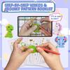 Wunila 6Pcs Crochet Kit for Beginners, DIY Craft for Adults and Kids, Great Gifts for Crochet Lovers, Crocheting Animals Kits with Step by Step