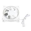 80mm PWM Case Fan Efficient Silent MFDB Dynamic Pressure Bearing Intelligent Temperature Control 800‑2500RPM Speed PC