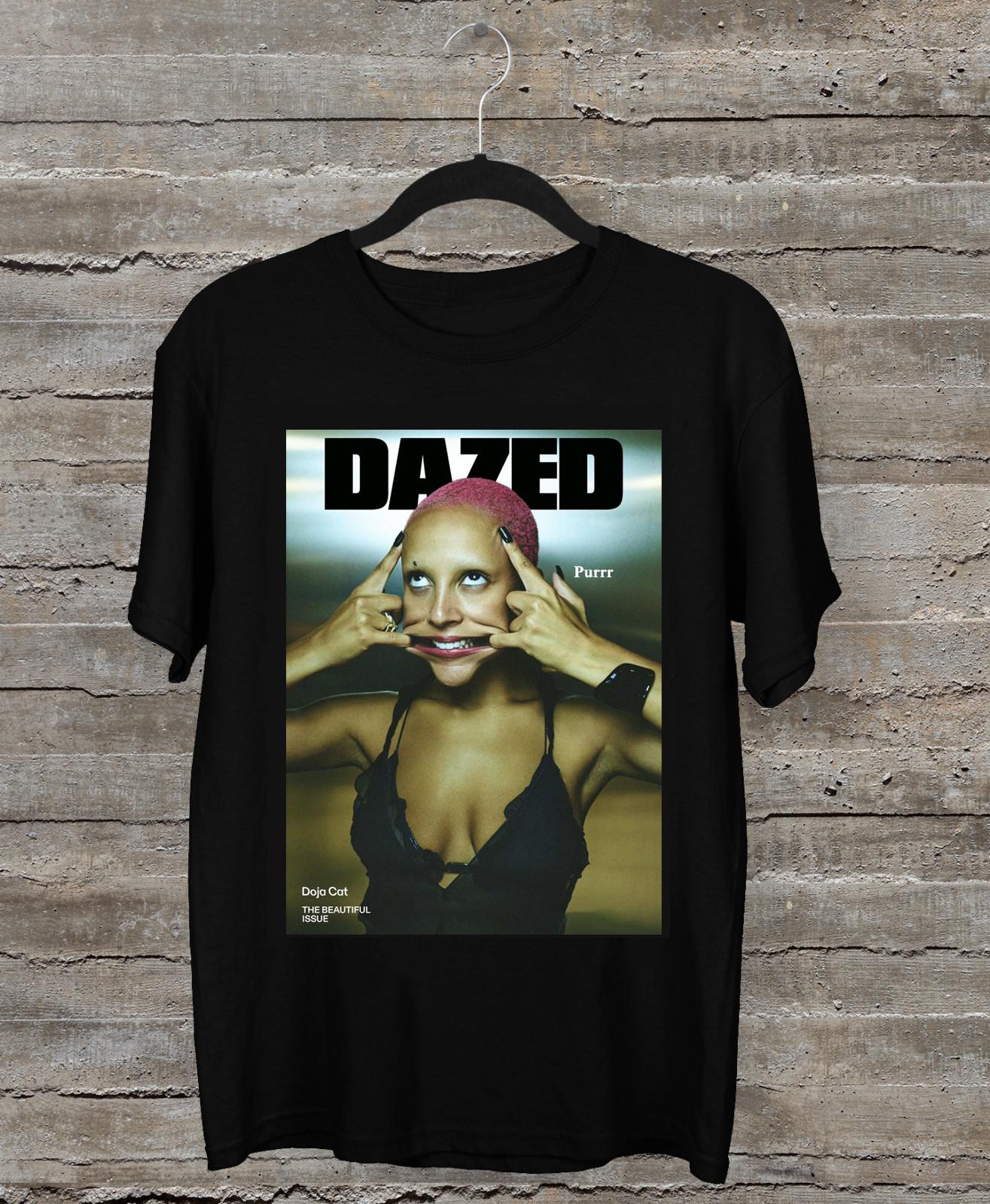Винтажная футболка певицы Doja Cat Классическая для взрослых Все размеры SG114 БЕСПЛАТНАЯ ДОСТАВКА S разноцветный