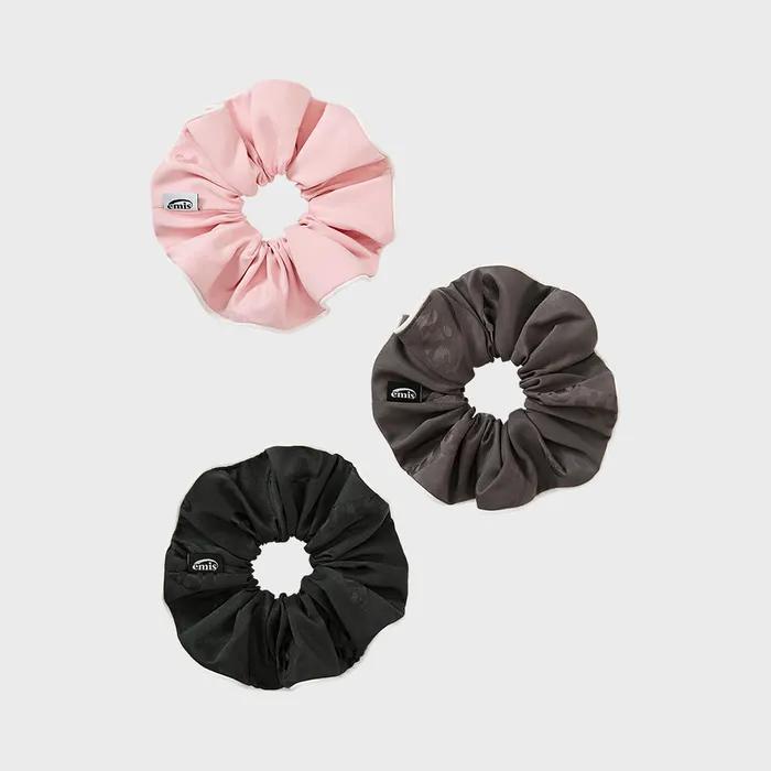 LOGO JACQUARD SCRUNCHIE
