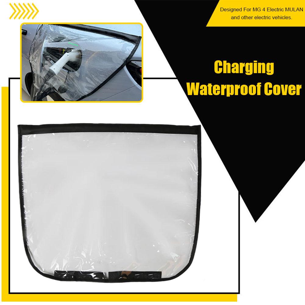 New Energy Car Charging Port Rain Cover PVC Magnet Rings Protection Covers New Energy Car Accessaries