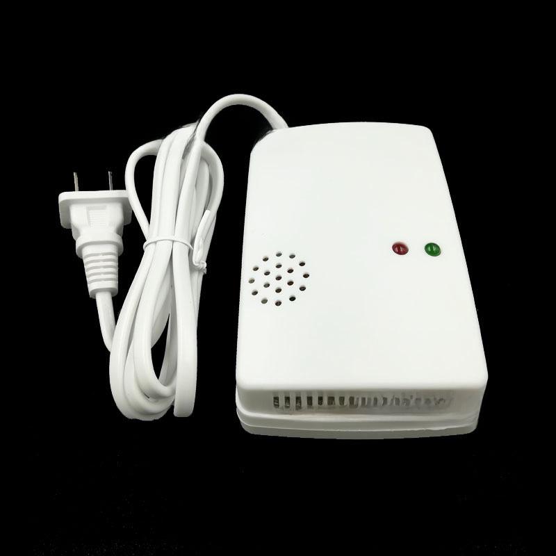 Detector de scurgeri de gaz natural de 220V, montat pe perete, pentru bucătării