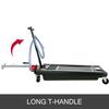 VEVOR Portable Oil Drain Pan with Pump 64L Oil Drain Pan 17 Gallon Low Profile Oil Drain Pan with 8' Hose for SUV Car and Trucks