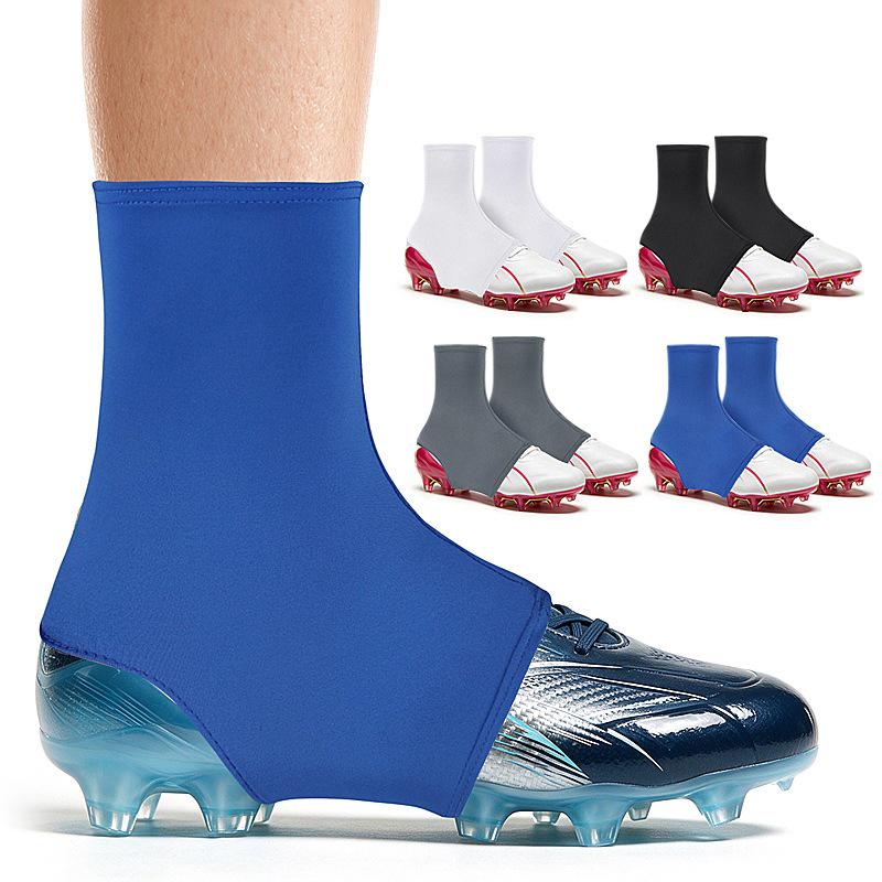 Grenzüberschreitende rutschfeste Sportspikes-Abdeckung für Fußball, Rugby, Hockey und Baseball - Anti-Sand, Anti-Fersengleit-Elastische Schuhsocke