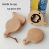 Engraved Beech Wood Magnetic Bottle Opener and Refrigerator Magnet