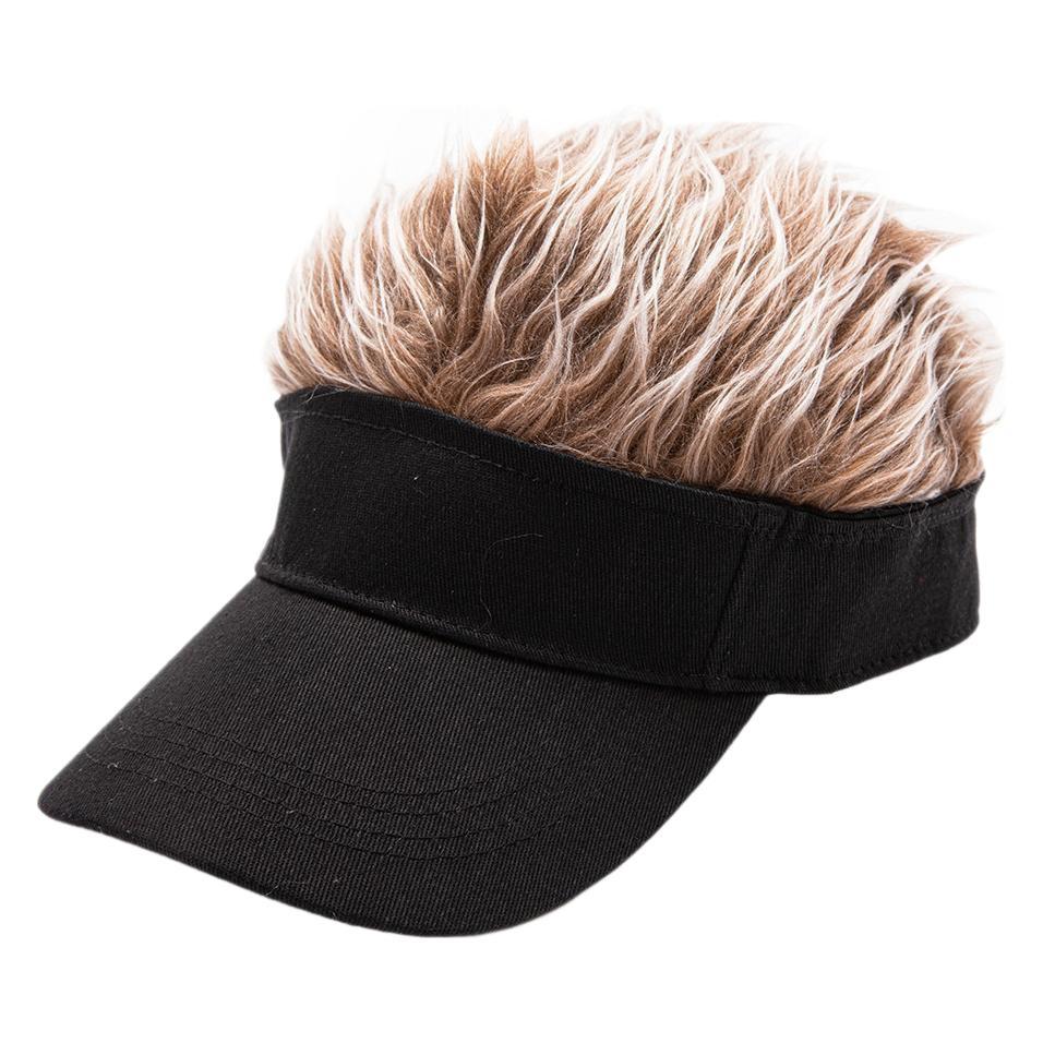 Creative Style Wig Hat for Men and Women, Hip-Hop One-Piece Baseball Cap, Trendy Hot-Selling Popular Style