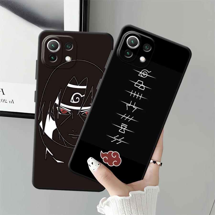 Funda Phone Cover Case for Xiaomi Mi 14 13 Lite 12T Pro 11T 12X 10T 12 15 Pro 11 Anime Narutos Itachi