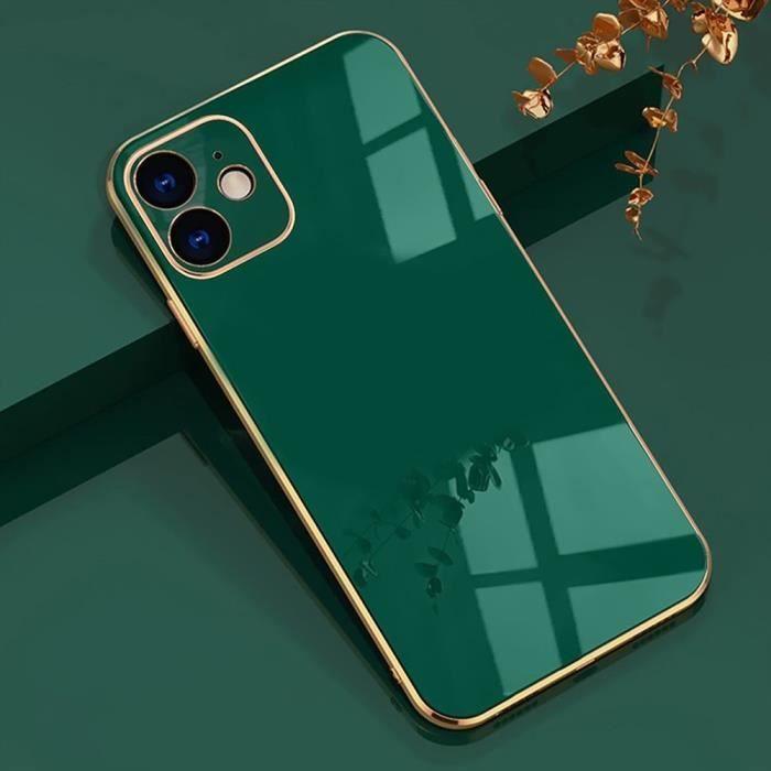 Protective Case - E.F.CONNECTION - for iPhone 13 Pro - Night Green - Flexible - Anti-scratch