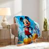 1pc Flannel Mickey Cartoon Pattern Bed Blanket for Room Decoration, Soft and Cozy, Great Gift