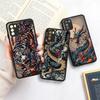 Cool Tiger Dragon Cloud Phone Case For Xiaomi Mi 11 Lite 5G NE 12 12T Pro 11T 9 10 Cover POCO X3 NFC F3 M3 M4 X4 Pro Matte Funda