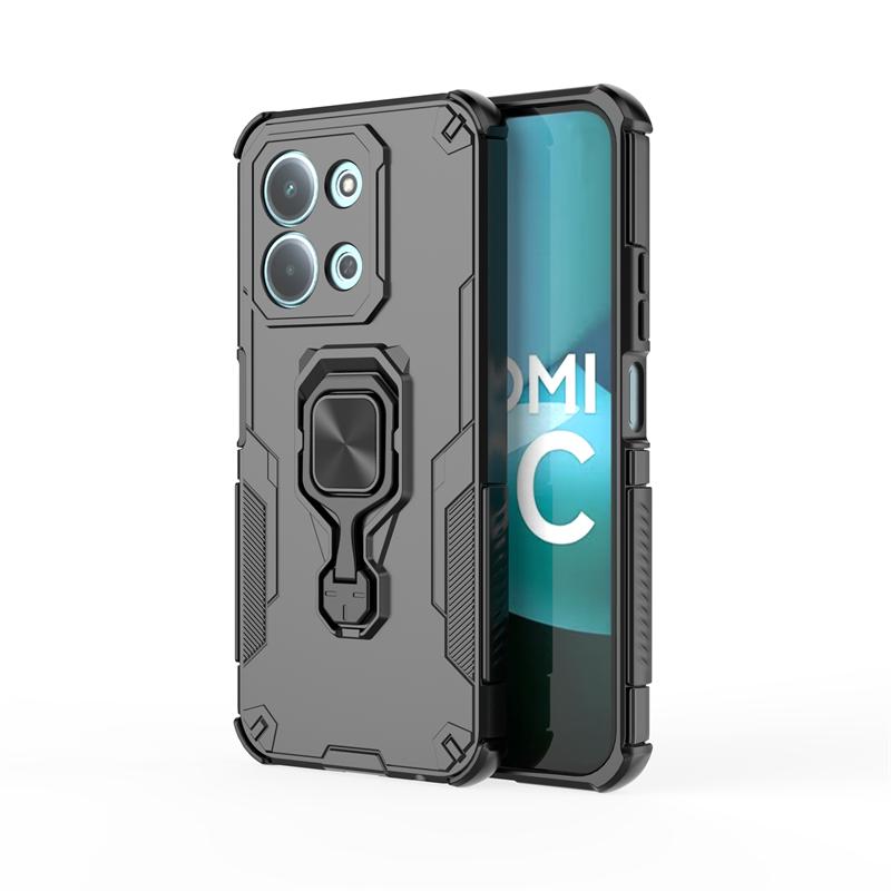 Heavy Armor Case For Xiaomi Redmi 15C Magnetic Suction Stand Phone Holder Back Cover Redmi 15C Case For Redmi 15C Case 6.9 inch