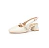 Fashion temperament Spring and summer Mary Jane sandals women's summer niche versatile skirt