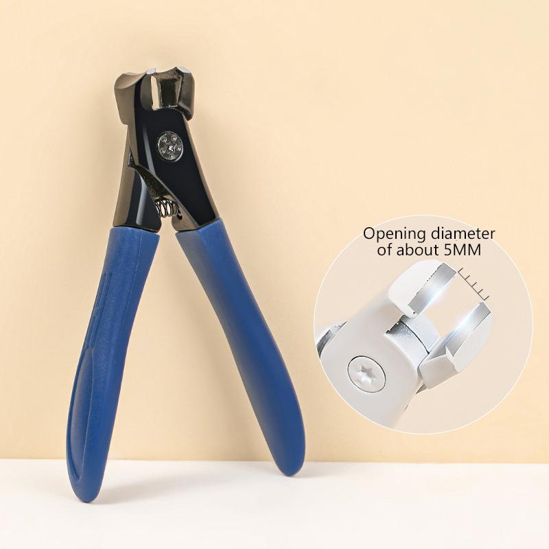 

Поддельные щипчики для ногтей Маникюрные насадки Кусачки для маникюра с широким раскрытием губок Профессиональные маникюрные аксессуары Салон Домашний нейл-арт синий