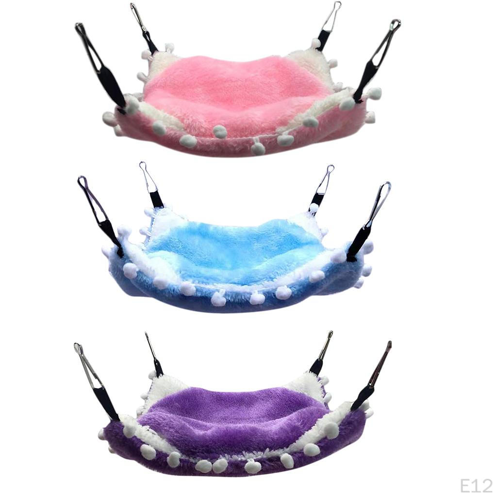 1 Stück weiche Hamsterhängematte für Kleintierkäfig Spielzeug