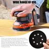 5/6 Inch with 8/9 Holes Orbital Sander Foam Interface Pad for Orbital Sander Automotive Woodworking Polishing