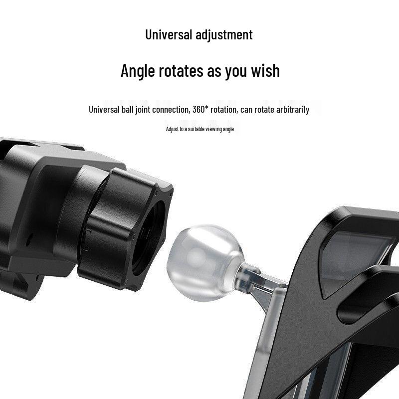 Tesla Car Phone Mount: Dashboard & Air Vent 17mm Ball Head Universal Holder Base.