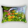 Unframed Home Autumn Decoration Oil Painting Style Pillow Cushion Cover Decorations Throw Pillow Cover 30*50 Pillowcase 30x50 40