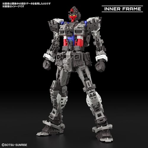 RG mobildrakt Gundam RX-78-2 Gundam Ver.2.0 1/144 skala fargekodet plastmodell