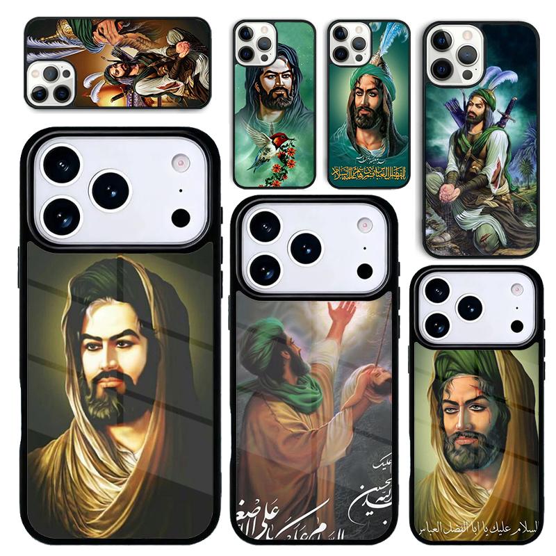 Capa Case for iPhone 17 Air 16 Pro Max 15 Plus 11 13 Mini 14 12 Back Phone Cover Imam Hussain Shia Ali