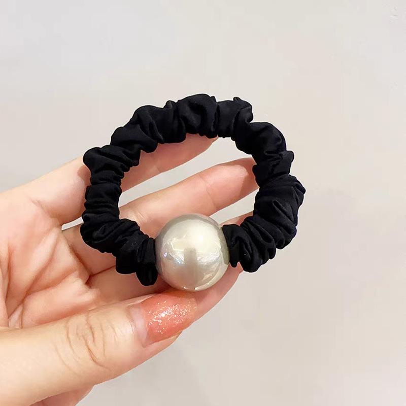 Lux Rhinestone Hair Tie - 2025 New Elegant Elastic Band for Women's Low Bun