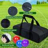 Bocce Ball Storage Bag Holds up to 8 Balls Pouch Portable Compartment Carrying Case