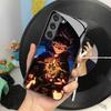 Anime Black Clover Telefon Kılıfı Samsung Galaxy S25 S24 S23 S22 S20 S21 Note20 Ultra Plus Fe İçin Renkli Gümüş Kapak
