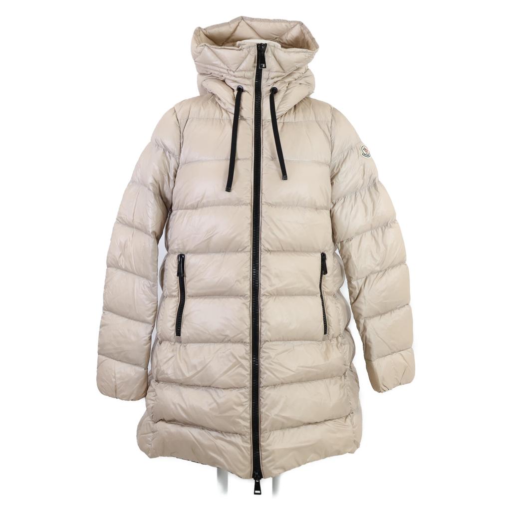 Moncler [Domestically Authorized] SUYEN Hooded Down Coat 1 beigeUsed