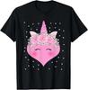 Cute Unicorn Heart Valentines Day T Shirt