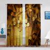 Money Sheer Voile Curtain Benjamin Franklin 100 Dollar Bill Tulle Window  Curtains for Bedroom Living Room Kitchen Decor Drapes