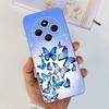 For Xiaomi Redmi 14C Case Cute Cat Butterfly Painted Cover Clear Silicone Soft TPU Phone Case For Xiaomi Redmi 14C Redmi14C Bags